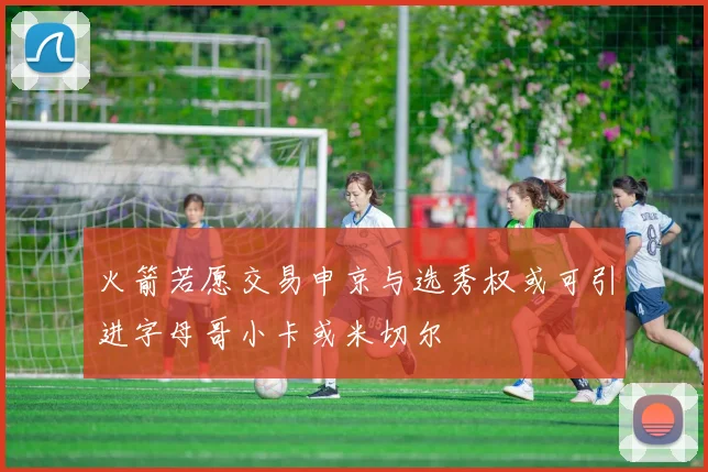 火箭若愿交易申京与选秀权或可引进字母哥小卡或米切尔